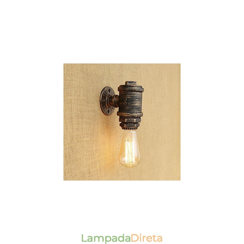 Recurso de pintura retrô country para arandelas de parede de luz ambiente estilo mini