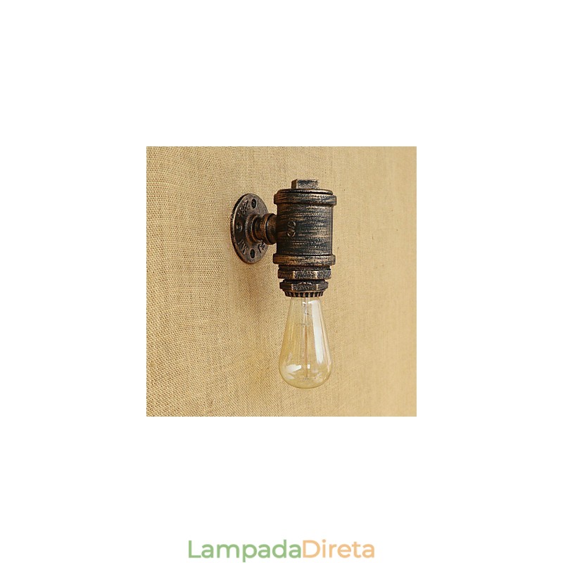 Recurso de pintura retrô country para arandelas de parede de luz ambiente estilo mini