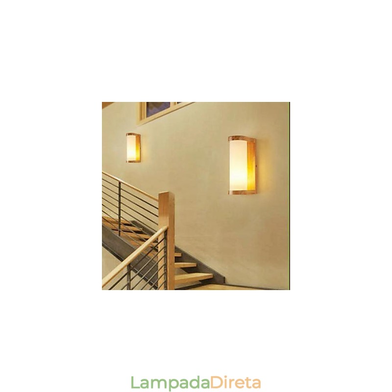Pintura country contemporânea moderna para arandelas de parede com luz ambiente