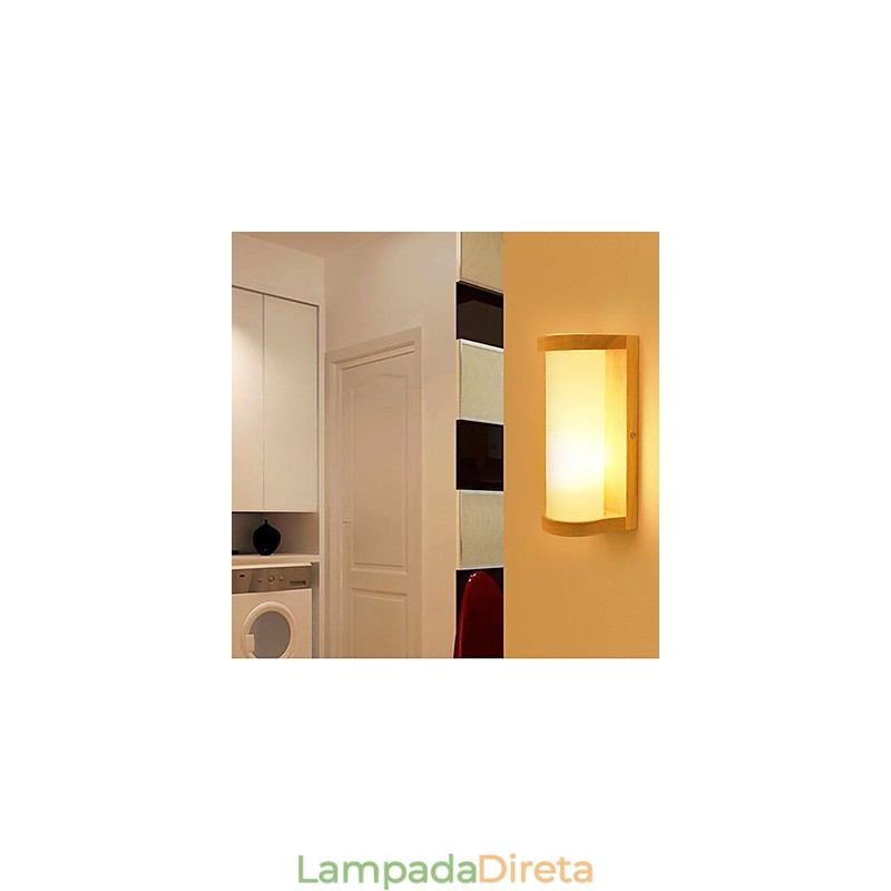 Pintura country contemporânea moderna para arandelas de parede com luz ambiente