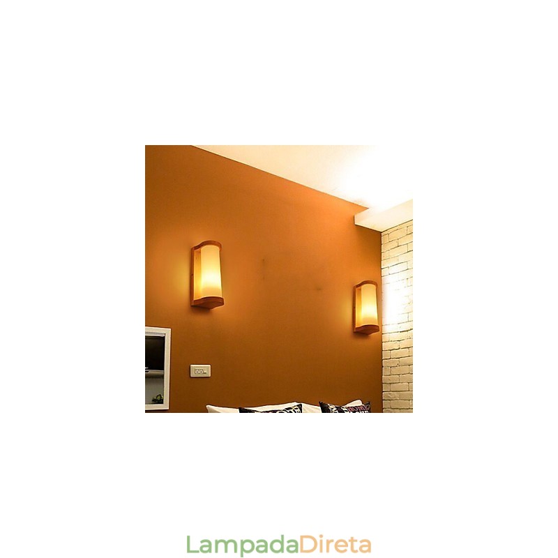 Pintura country contemporânea moderna para arandelas de parede com luz ambiente