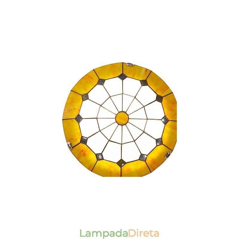 Candeeiro de Teto do Mediterrâneo Candeeiro Romântico Diâmetro 50cm