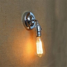 Recurso de pintura retrô para arandelas de parede com braço oscilante estilo mini, luz ambiente, luz de parede