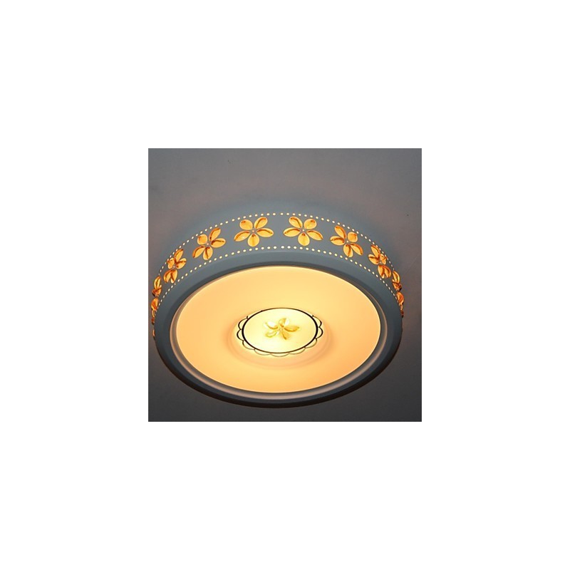 Luminárias de teto modernas em formato de ferro com 2 cabeças