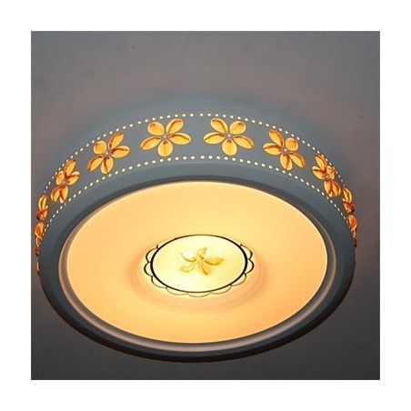 Luminárias de teto modernas em formato de ferro com 2 cabeças Luminárias de teto modernas em formato de ferro com 2 cabeças