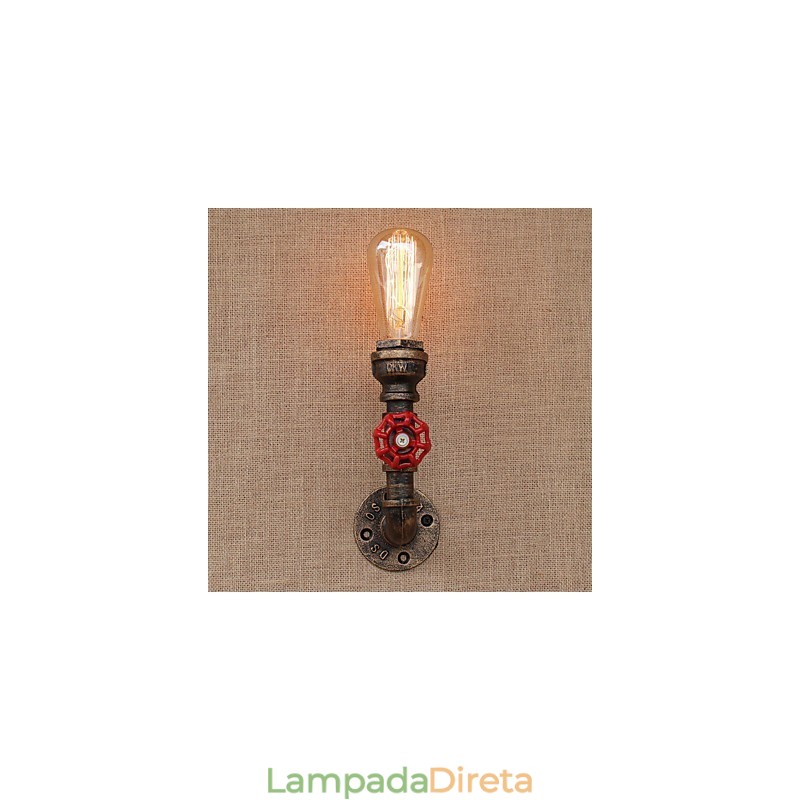Recurso de pintura retrô country para arandelas de parede de luz ambiente estilo mini