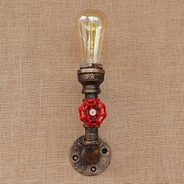 Recurso de pintura retrô country para arandelas de parede de luz ambiente estilo mini