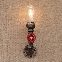 Recurso de pintura retrô country para arandelas de parede de luz ambiente estilo mini