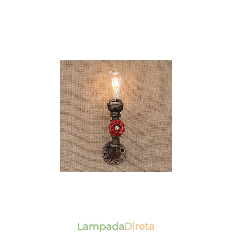 Recurso de pintura retrô country para arandelas de parede de luz ambiente estilo mini