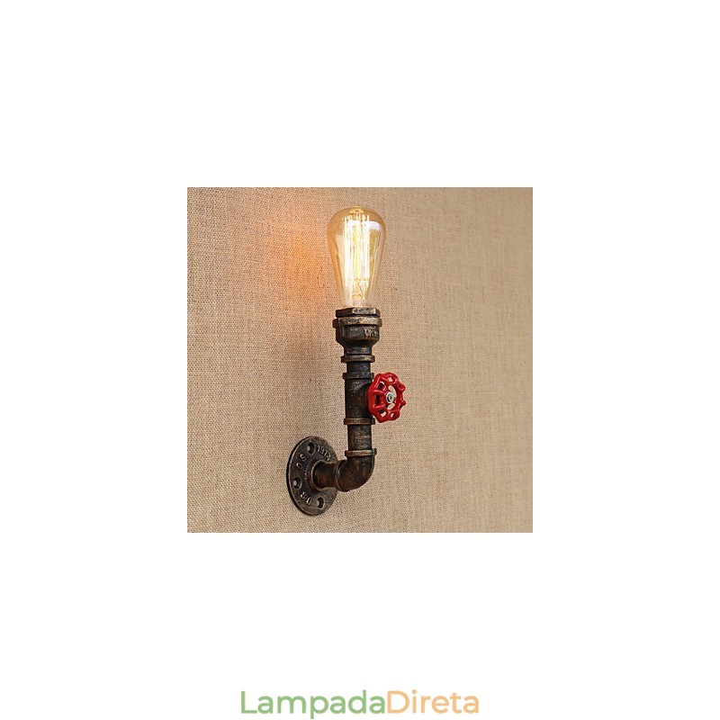 Recurso de pintura retrô country para arandelas de parede de luz ambiente estilo mini