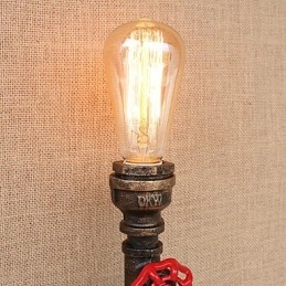 Recurso de pintura retrô country para arandelas de parede de luz ambiente estilo mini