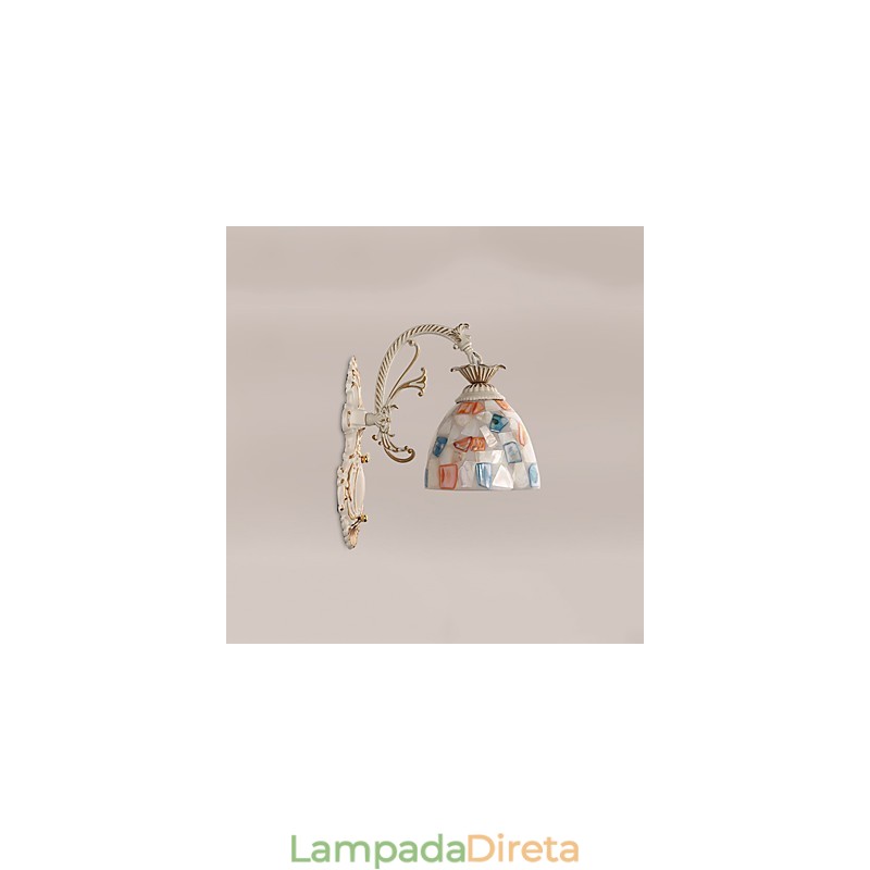 Pintura rústica de chalé para arandelas de parede downlight