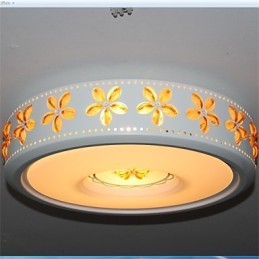 Luminárias de teto modernas em formato de ferro com 2 cabeças