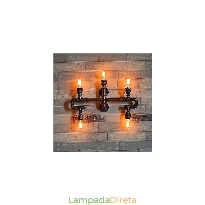 Pintura moderna contemporânea integrada, recurso de pintura contemporânea para arandelas de parede com luz ambiente