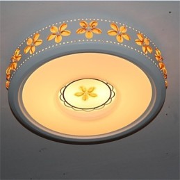 Luminárias de teto modernas em formato de ferro com 2 cabeças