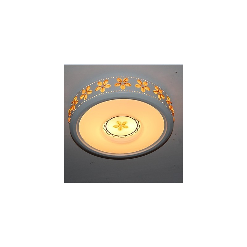 Luminárias de teto modernas em formato de ferro com 2 cabeças