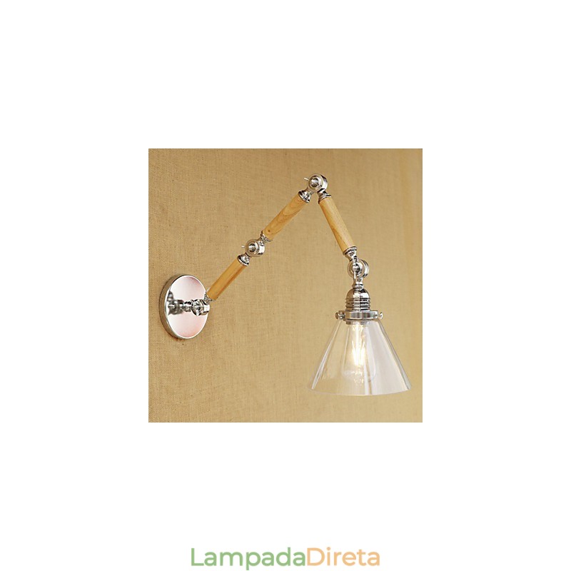 Recurso de galvanoplastia retrô country para proteção ocular de braço oscilante Luzes de braço oscilante