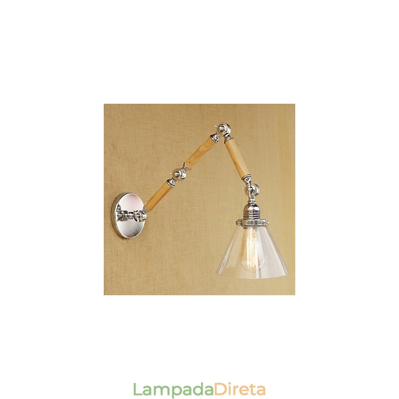 Recurso de galvanoplastia retrô country para proteção ocular de braço oscilante Luzes de braço oscilante