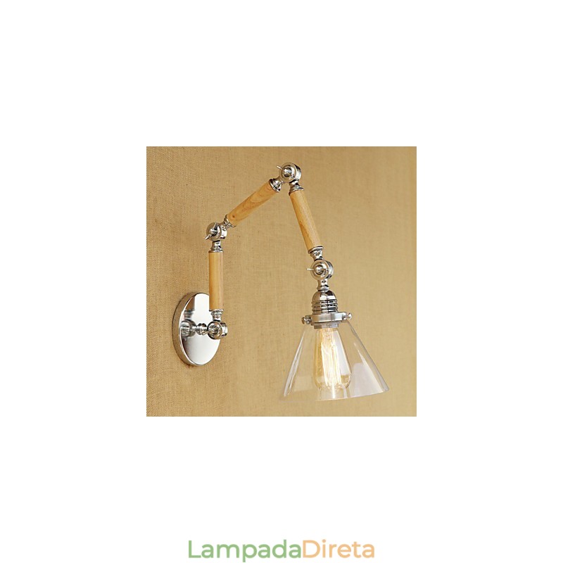 Recurso de galvanoplastia retrô country para proteção ocular de braço oscilante Luzes de braço oscilante