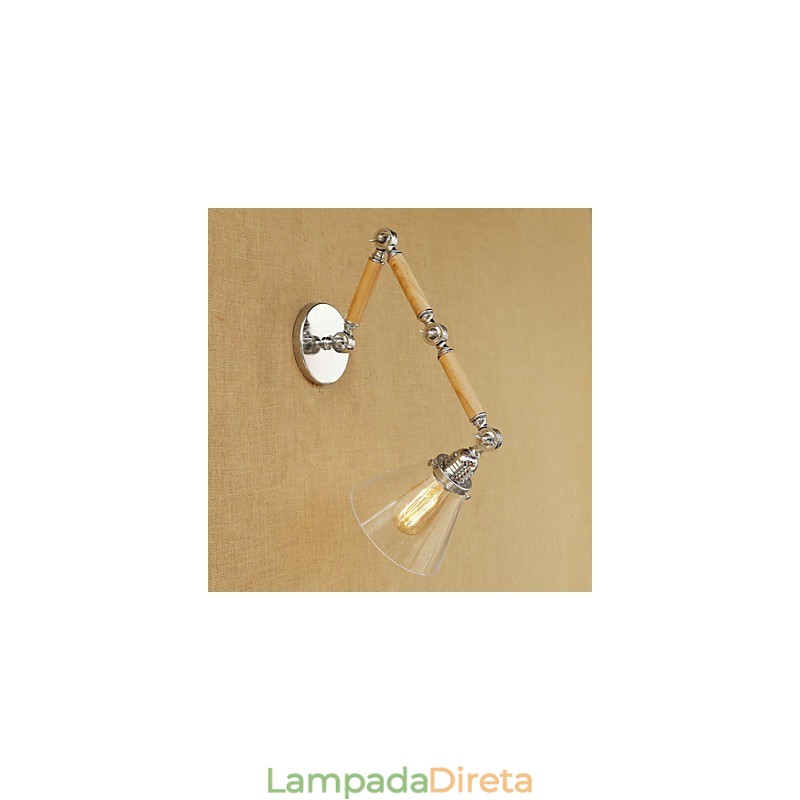 Recurso de galvanoplastia retrô country para proteção ocular de braço oscilante Luzes de braço oscilante