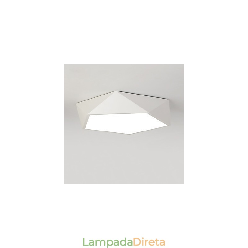 Luminárias de teto quadradas Luminárias de teto modernas em acrílico