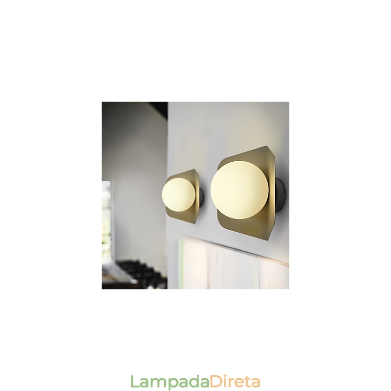 Recurso contemporâneo moderno para arandelas de parede de luz ambiente estilo mini