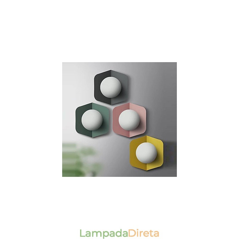 Recurso contemporâneo moderno para arandelas de parede de luz ambiente estilo mini