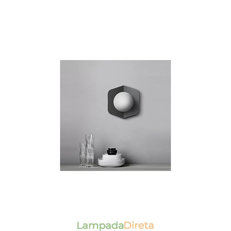 Recurso contemporâneo moderno para arandelas de parede de luz ambiente estilo mini