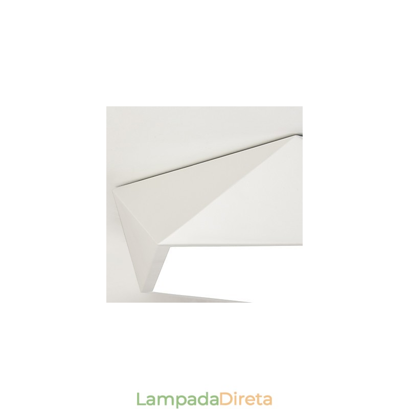 Luminárias de teto quadradas Luminárias de teto modernas em acrílico