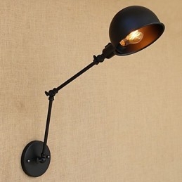 Recurso de pintura retrô country simples para braço oscilante estilo mini proteção ocular downlight luzes de braço oscilante