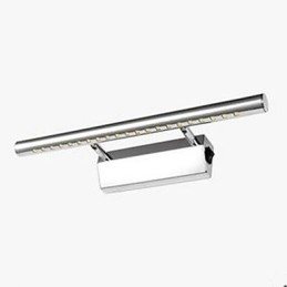 Recurso de aço inoxidável para iluminação de banheiro com luz ambiente Luz de parede