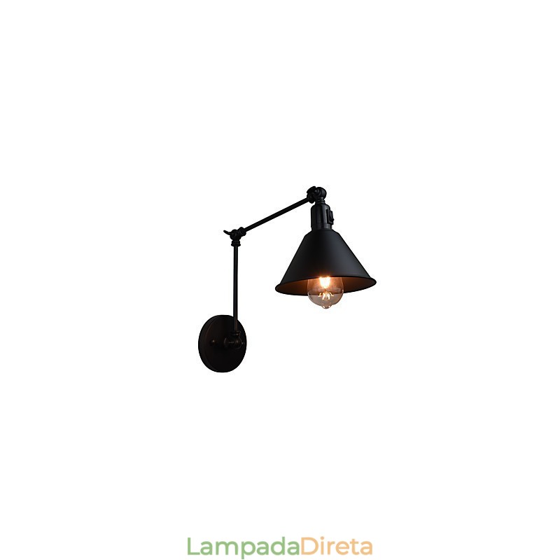 Luminária de parede Arandelas de parede Luminária de parede de ferro Retro Vintage Moderno Upscale Bar West Restaurante Café