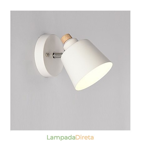 Luminária de parede moderna contemporânea com luz ambiente Luminária de parede moderna contemporânea com luz ambiente