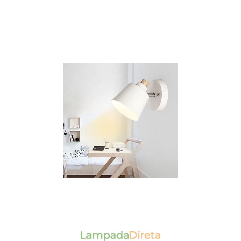 Luminária de parede moderna contemporânea com luz ambiente
