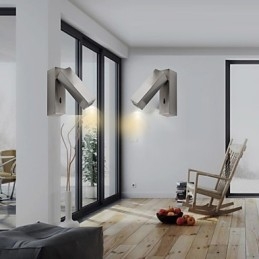 Recurso contemporâneo moderno para arandelas de parede de luz ambiente estilo mini