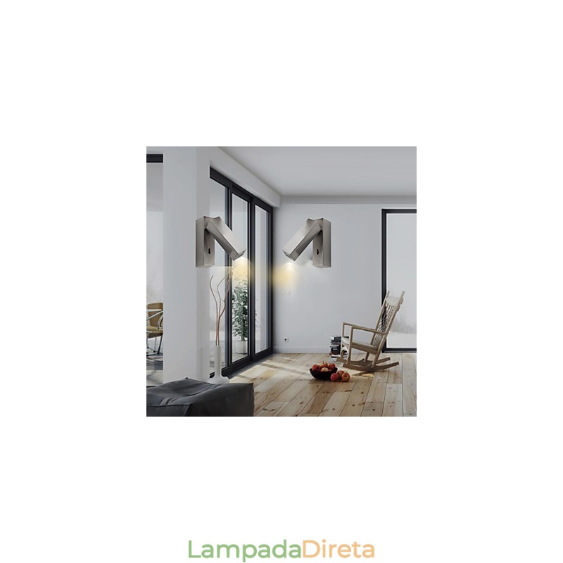 Recurso contemporâneo moderno para arandelas de parede de luz ambiente estilo mini
