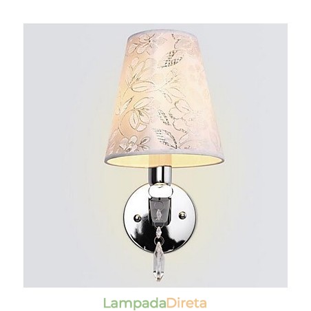 Cristal Moderno Contemporâneo Outros Destaque Uplight Wall Sconces Luz de Parede