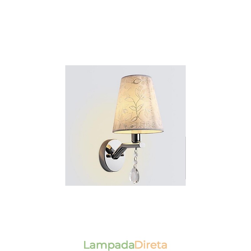 Cristal Moderno Contemporâneo Outros Destaque Uplight Wall Sconces Luz de Parede