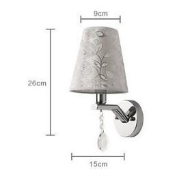 Cristal Moderno Contemporâneo Outros Destaque Uplight Wall Sconces Luz de Parede