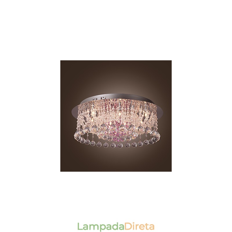 Lustre de Cristal de Luxo com 12 luzes Louis Design