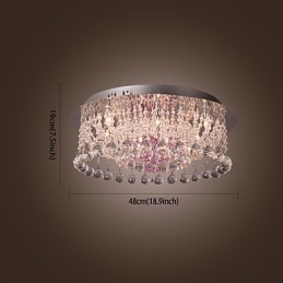 Lustre de Cristal de Luxo com 12 luzes Louis Design