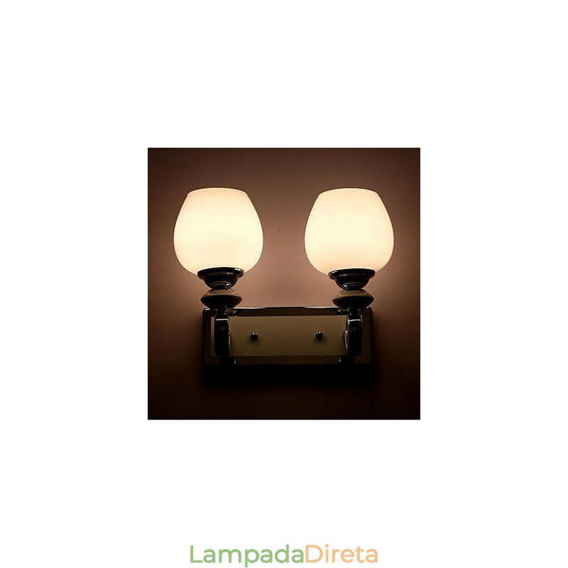 Luminária de parede moderna contemporânea galvanizada Uplight
