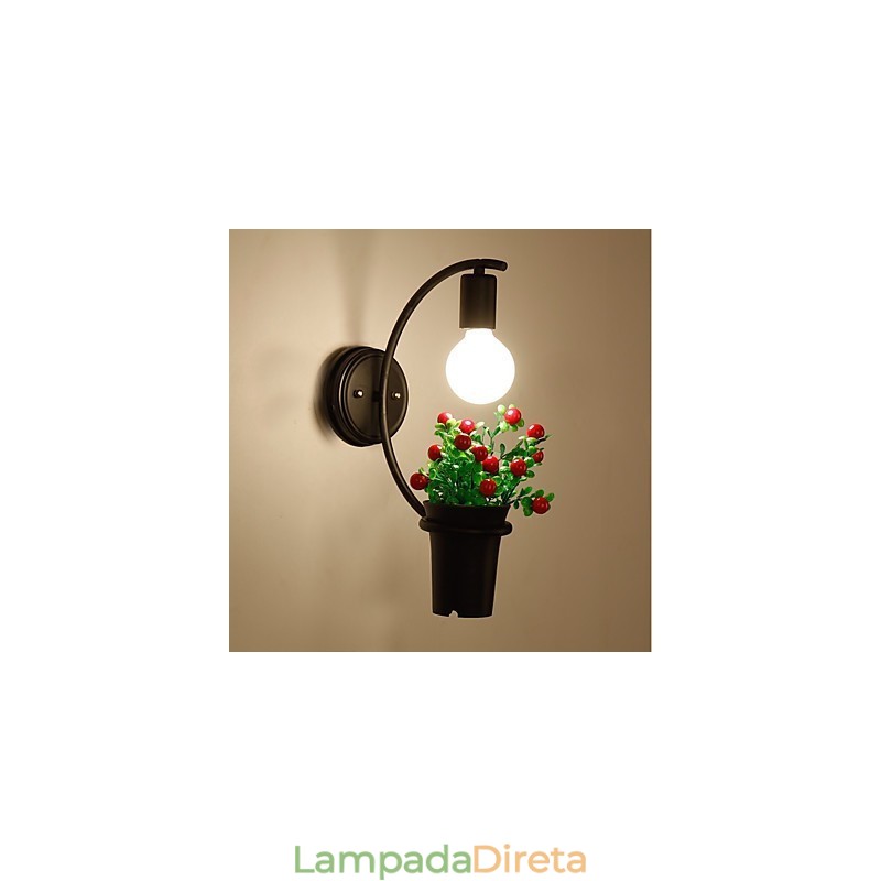 Pintura Contemporânea Moderna Moderna Contemporânea Característica para Arandelas de Parede com Luz Ambiente
