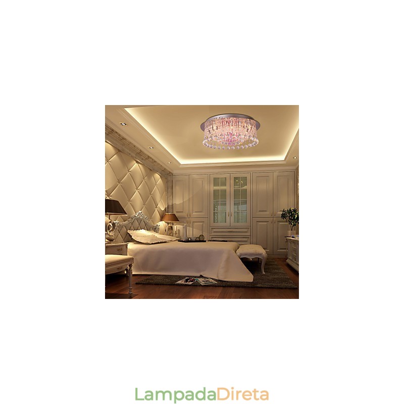 Lustre de Cristal de Luxo com 12 luzes Louis Design