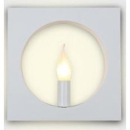 Luminária de parede moderna e simples com arte em ferro, fundo criativo para sala de estar, cabeceira da cama, moldura quadrada, decoração, lâmpadas e lanternas