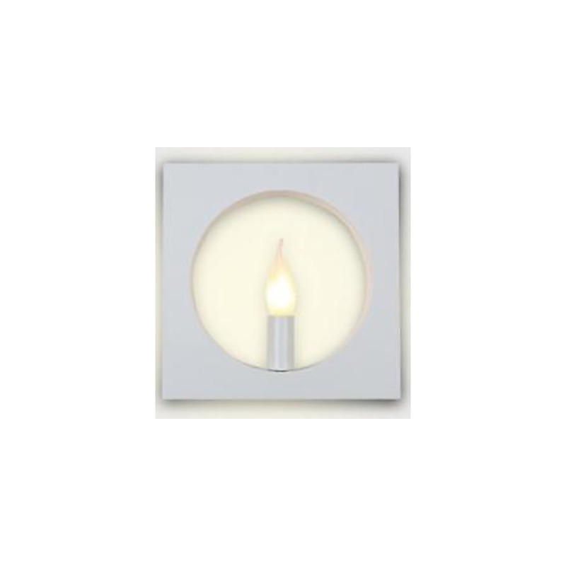 Luminária de parede moderna e simples com arte em ferro, fundo criativo para sala de estar, cabeceira da cama, moldura quadrada, decoração, lâmpadas e lanternas