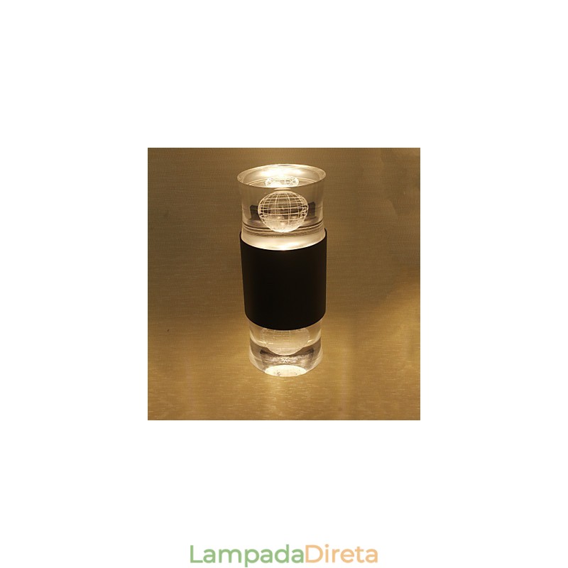 Recurso simples integrado para arandelas de parede com luz ambiente