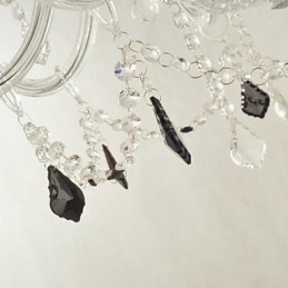 Lustre de cristal moderno e contemporâneo