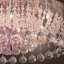 Lustre de Cristal de Luxo com 12 luzes Louis Design