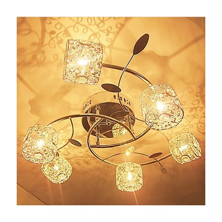 Moderno Contemporâneo Cristal Galvanizado Montagem Embutida Moderno Contemporâneo Cristal Galvanizado Montagem Embutida